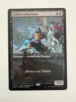 Gifted Aetherborn Store Championship Promo MTG Magic Gathering Card NM Mint SCH - Image 1