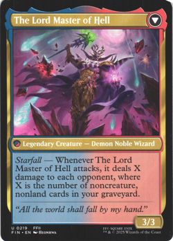 MTG Final Fantasy The Lord Master of Hell/The Emperor of Palamecia double side - Image 1