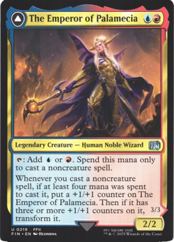 MTG Final Fantasy The Lord Master of Hell/The Emperor of Palamecia double side - Image 2