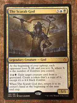 MTG | The Scarab God | 145/199 | (NM) | Hour of Devastation - Image 1