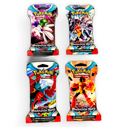 Pokemon Paradox Rift Sleeved Booster Packs x4 Art Bundle Scarlet & Violet New - Image 1