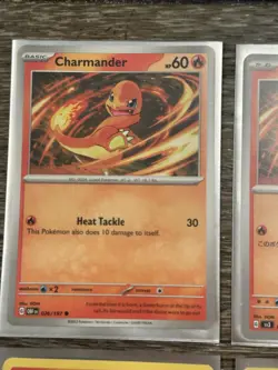 Lot of Charmander / Charizard Pokemon Cards - 6 Cards Total - Image 2