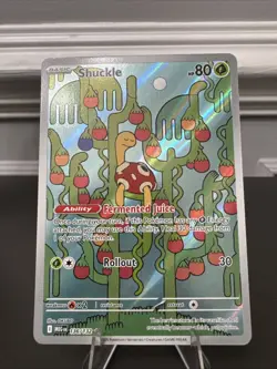 Pokemon TCG Mega Evolution Illustration Rares - Shuckle 136 & Houndstone 145 - Image 2