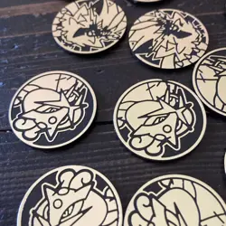 Pokemon TCG 21 Coin Lot tokens, flip coins, POGS In Tin - Image 2