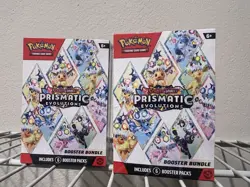 Lot of 2 Prismatic Evolutions Booster Bundle Pokemon Scarlet & Violet Sealed - Image 1