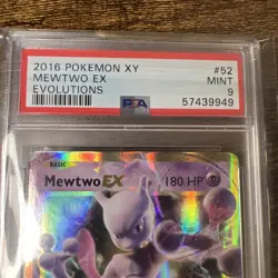 Pokemon - Mewtwo EX - XY Evolutions 2016 52/108 - Graded PSA 9 MINT - Image 5