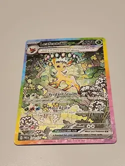 Pokemon Leafeon EX Prismatic Evolutions 144/131 Special Illustration Rare (SIR) - Image 3