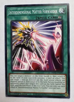 Yugioh - Interdimensional Matter Forwarder - MP25-EN393 - Common 1st Edition - Image 1