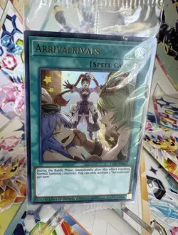 Yugioh SEALED Arrivalrivals LART-EN027 Ultra Rare Limited Edition!! - Image 1