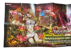 Official YuGiOh Beware Of Traptrix Structure Deck Play Mat Poster New - Image 2
