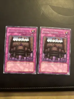 x2 Yugioh! Royal Decree RP02-EN084 Retro Pack 2 Unlimited Near Mint! - Image 1