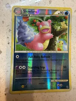 Pokemon TCG Slowbro 38/90 Undaunted Regular Uncommon Card - Image 1