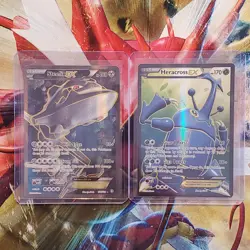 Heracross EX + Steelix EX - Full Arts - Pokemon Cards - Lot #10 - Image 1