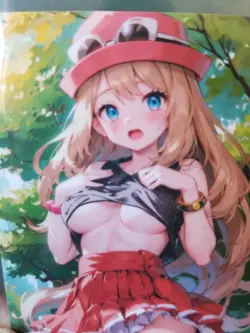 CUTE POKEMON BABE WAIFU ANIME CARD - Image 3