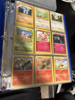 Binder Of Vintage Pokemon Cards Mixed Condition - Image 1