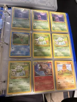 Binder Of Vintage Pokemon Cards Mixed Condition - Image 3