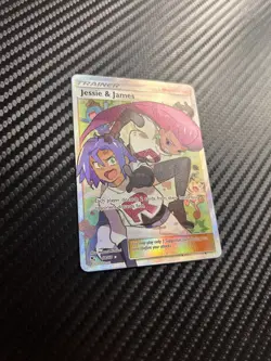Jesse And James Full Art Trainer Card 68/68 Pokemon TCG Hidden Fates NM - Image 1