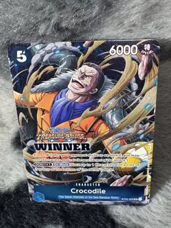 Crocodile (Winner Pack Vol. 5) ST03-003 One Piece Promotion Cards Foil - Image 1