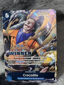 Crocodile (Winner Pack Vol. 5) ST03-003 One Piece Promotion Cards Foil - Image 2