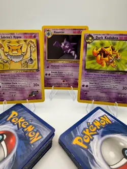 Pokemon Bulk Vintage WOTC 72 Rare-Common Cards. HP quality. Read Description!! - Image 3