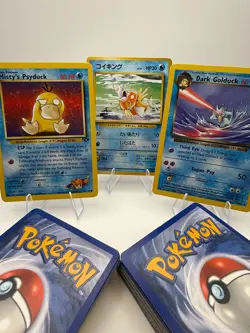 Pokemon Bulk WOTC Vintage 100 Cards. MP or better - Image 1