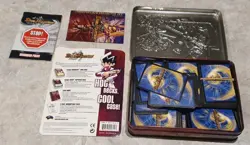 Duel Masters Cards Bulk Bundle with Collectors Tin 2004 2005 era cards - Image 1