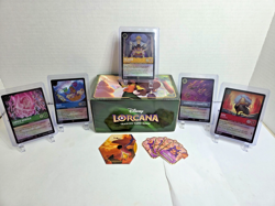 NEW Disney Lorcana Fabled Promos - Complete Deck box Foil Cards, counter & More - Image 1