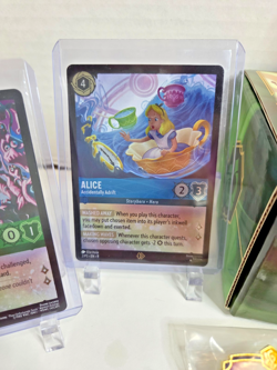 NEW Disney Lorcana Fabled Promos - Complete Deck box Foil Cards, counter & More - Image 3