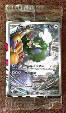 Pokemon Tornadus 210 Sv: Scarlet & Violet Promo Cards Holo SEALED - Image 1