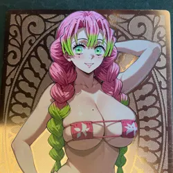 Goddess Story Gold METAL Card - Serial Number #/200! Double Sided Mitsaki Girl - Image 3