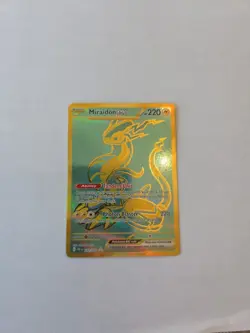 Pokemon TCG Miraidon EX Scarlet & Violet Paldean Fates Hyper Rare Card 243/091 - Image 1