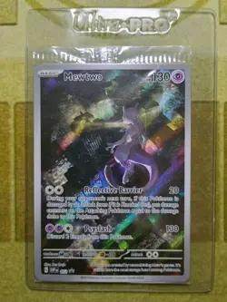Pokemon Card TCG - Mewtwo SVP 052 Black Star Promo Scarlet & Violet 151 Promo NM - Image 1