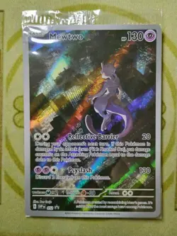 Pokemon Card TCG - Mewtwo SVP 052 Black Star Promo Scarlet & Violet 151 Promo NM - Image 3