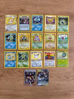 Lot of 17 Vintage Pokemon Card 10$+ Each - Image 1