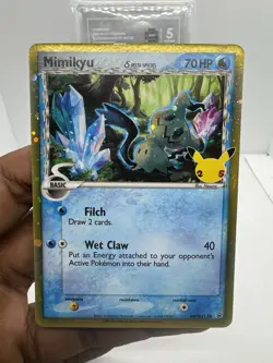 Mimikyu (Delta Species) SWSH136 SWSH: Sword & Shield Promo Cards Holo ~ SWIRL - Image 1