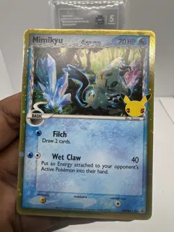 Mimikyu (Delta Species) SWSH136 SWSH: Sword & Shield Promo Cards Holo ~ SWIRL - Image 3