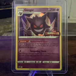 Gengar SWSH241 Lost Origin Stamped Prerelease Black Star Promo Pokemon TCG Card - Image 1