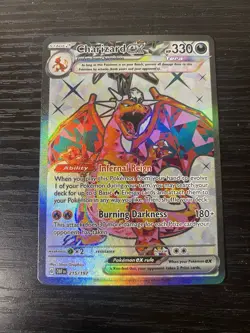 Charizard ex 215/197 Obsidian Flames ULTRA RARE Pokemon Card OBF EN - Image 1