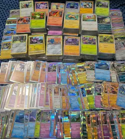 Pokemon 4000+ Card Mixed BULK Lot Holos/Commons/Uncommons NO BASIC ENERGY - Image 1