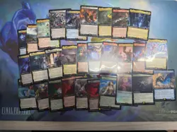 Final Fantasy MTG Extended Art - 29 Card Lot- Commander & Fin - Image 1