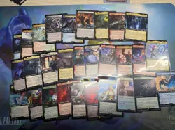 Final Fantasy MTG Extended Art - 29 Card Lot- Commander & Fin - Image 2