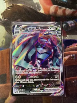 Pokemon Metagross VMAX 113/198 Chilling Reign Ultra Rare Card - Image 1