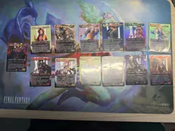 Final Fantasy MTG Borderless Character - 13 Card Lot - Lightning, Clive Aerith - Image 1