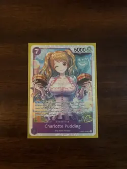 Charlotte Pudding PRB02-010 SR ONE PIECE Card The Best 2 - ONE PIECE ENGLISH - Image 1