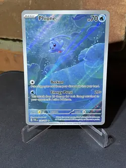 Pokemon Phione Illustration Rare Card 175/167 Twilight Masquerade - Image 1
