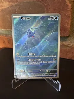 Pokemon Phione Illustration Rare Card 175/167 Twilight Masquerade - Image 4