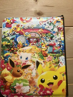 Pokemon 3 Ring Binder 11" x 13" with 9 Pockets for Trading Cards - Image 2