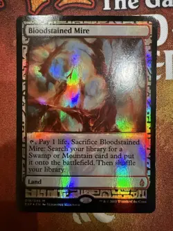 MTG - Bloodstained Mire Zendikar Expeditions Foil *NM* - Image 1