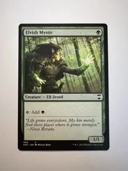 Elvish Mystic - MTG Kaldheim Commander - NM - Image 1