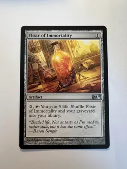 Elixir of Immortality - MTG Core Set 2011 - NM - Image 1